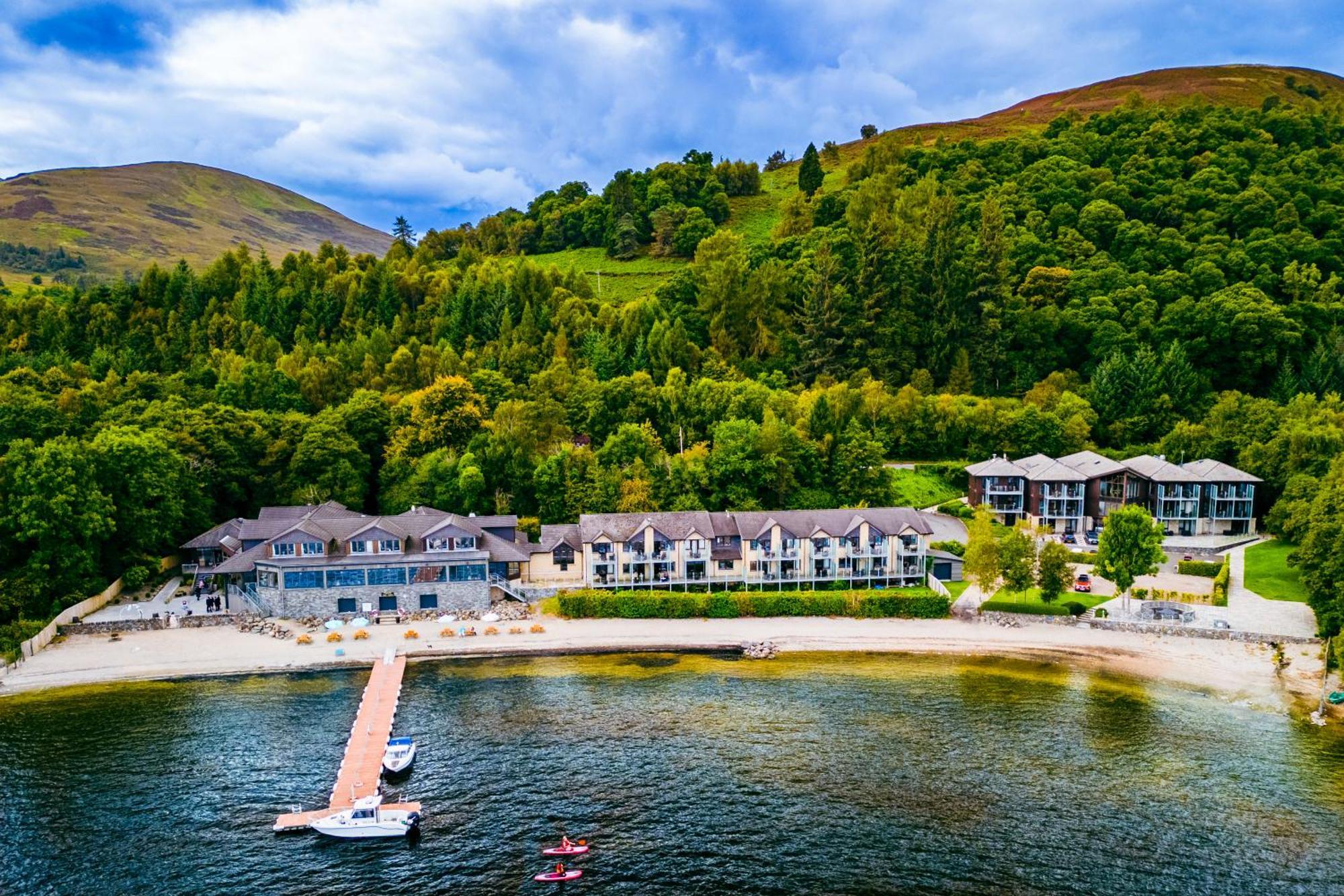 The Lodge On Loch Lomond Hotel Luss Ngoại thất bức ảnh